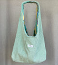 Sea Mint Terry Tote Bag