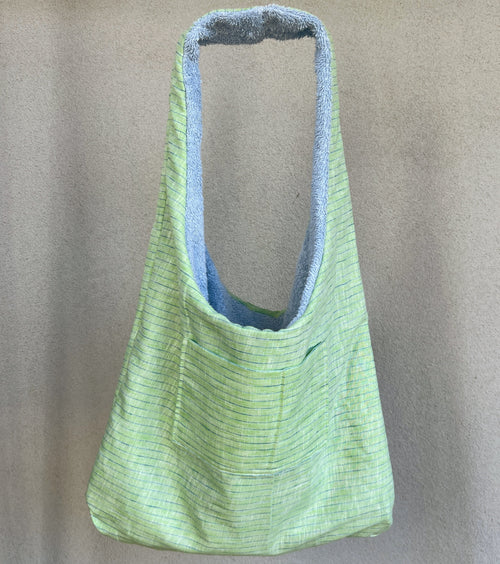 Costal Daisy Terry Tote Bag