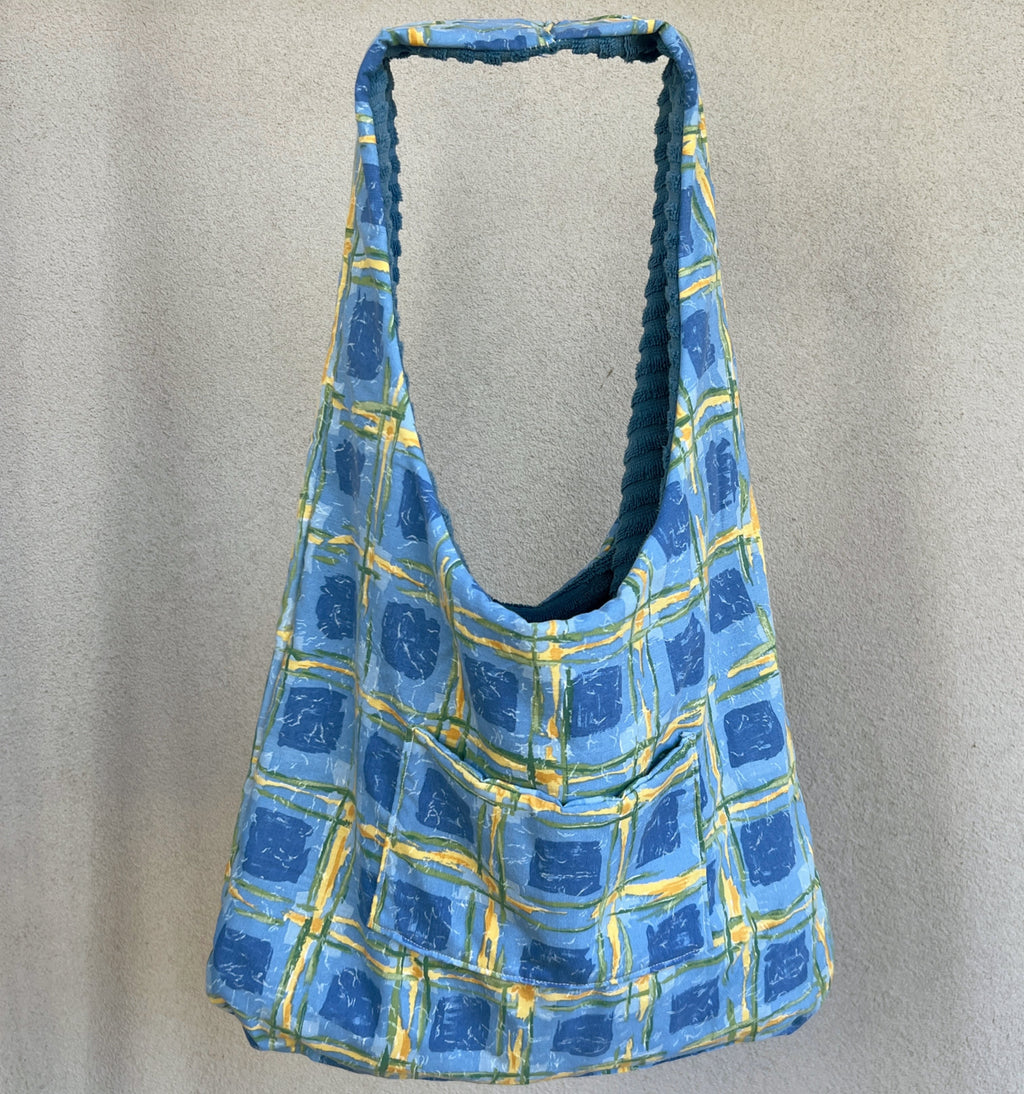 Harbour Blue Terry Tote Bag