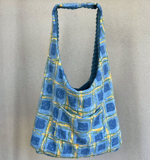 Harbour Blue Terry Tote Bag