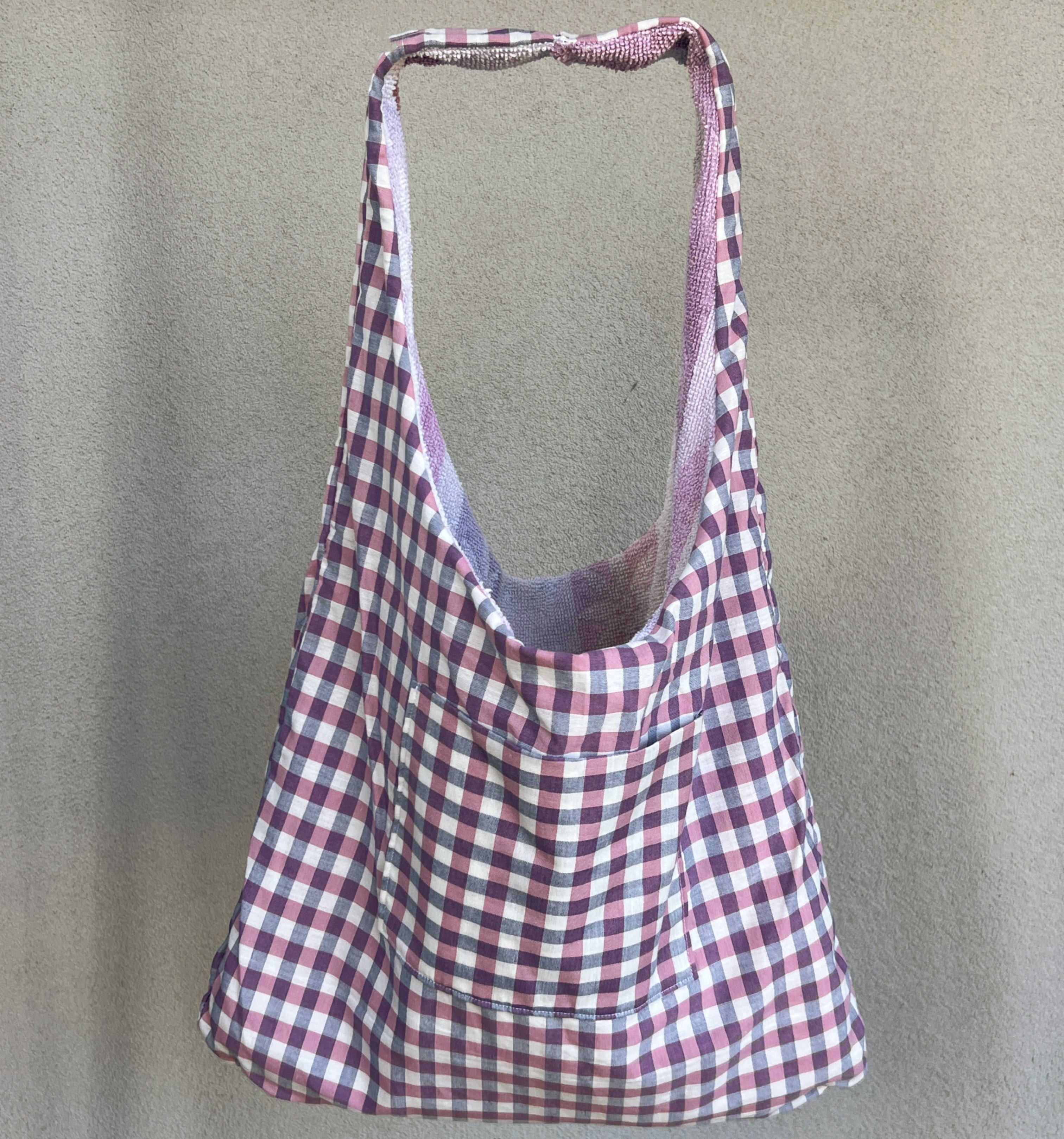 Lilac Bloom Terry Tote Bag