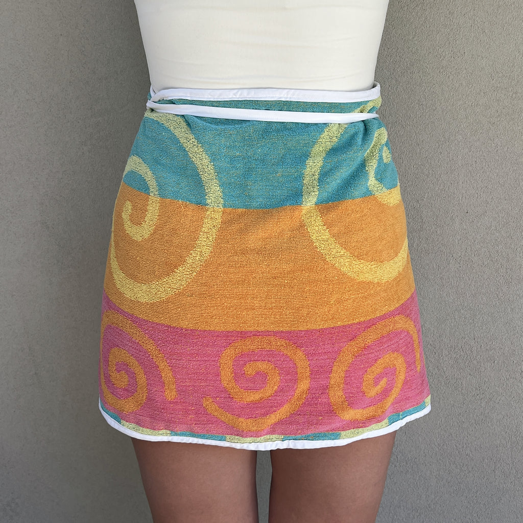 Sea Swirl Reversible Skirt (10-12)