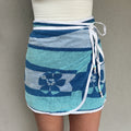 Ocean Bloom Reversible Skirt (10-12)