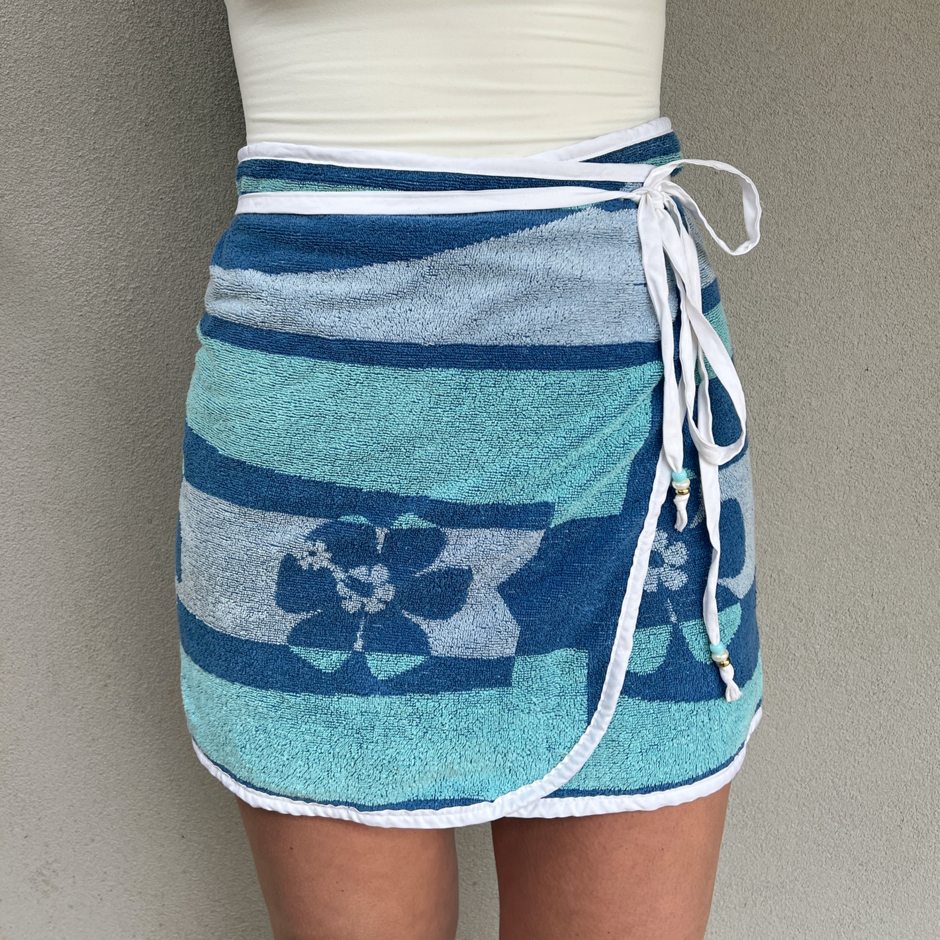 Ocean Bloom Reversible Skirt (10-12)