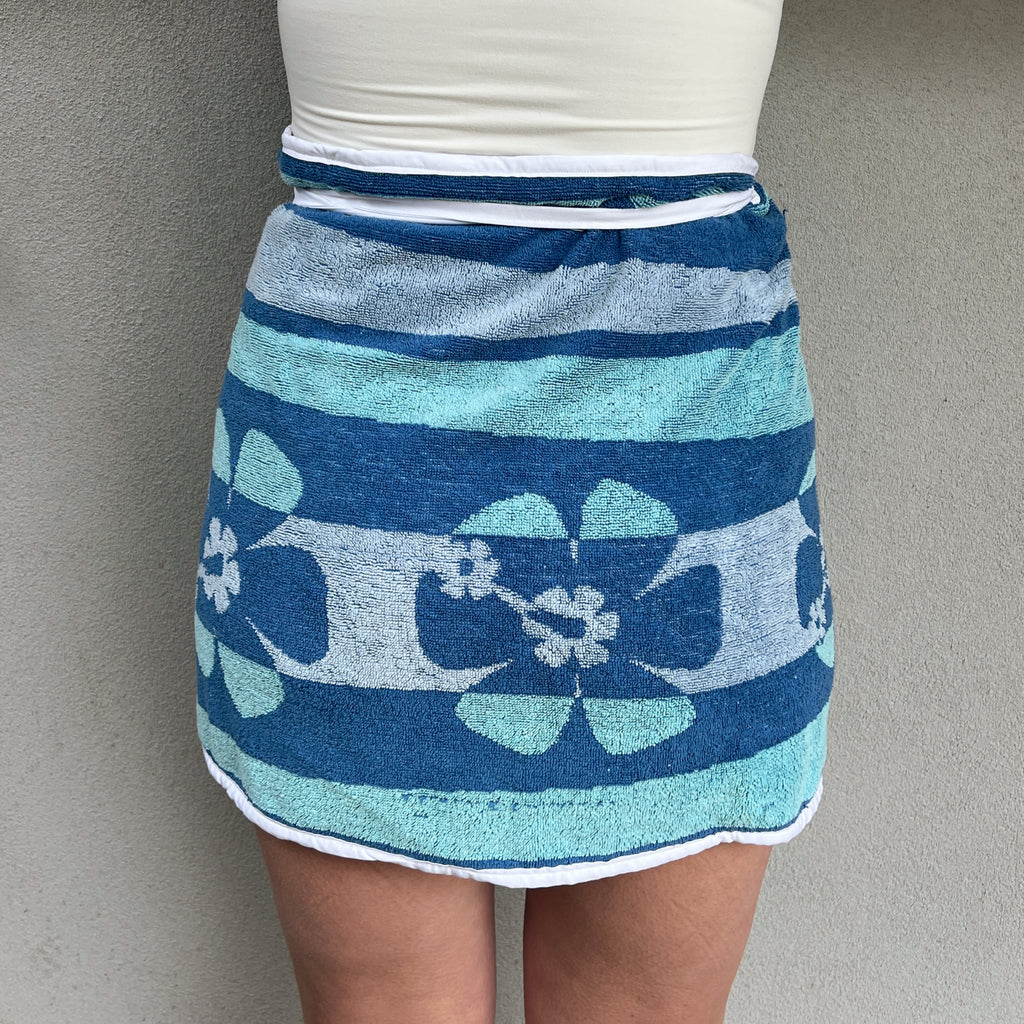 Ocean Bloom Reversible Skirt (10-12)