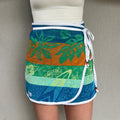 Tropical Oasis Reversible Skirt (10-12)