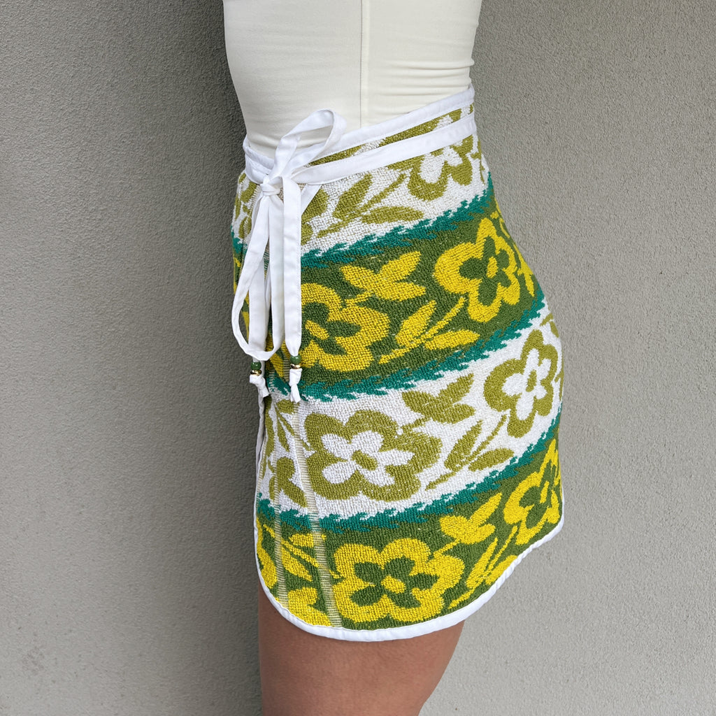 Tropical Wildflower Reversible Skirt (6-8)