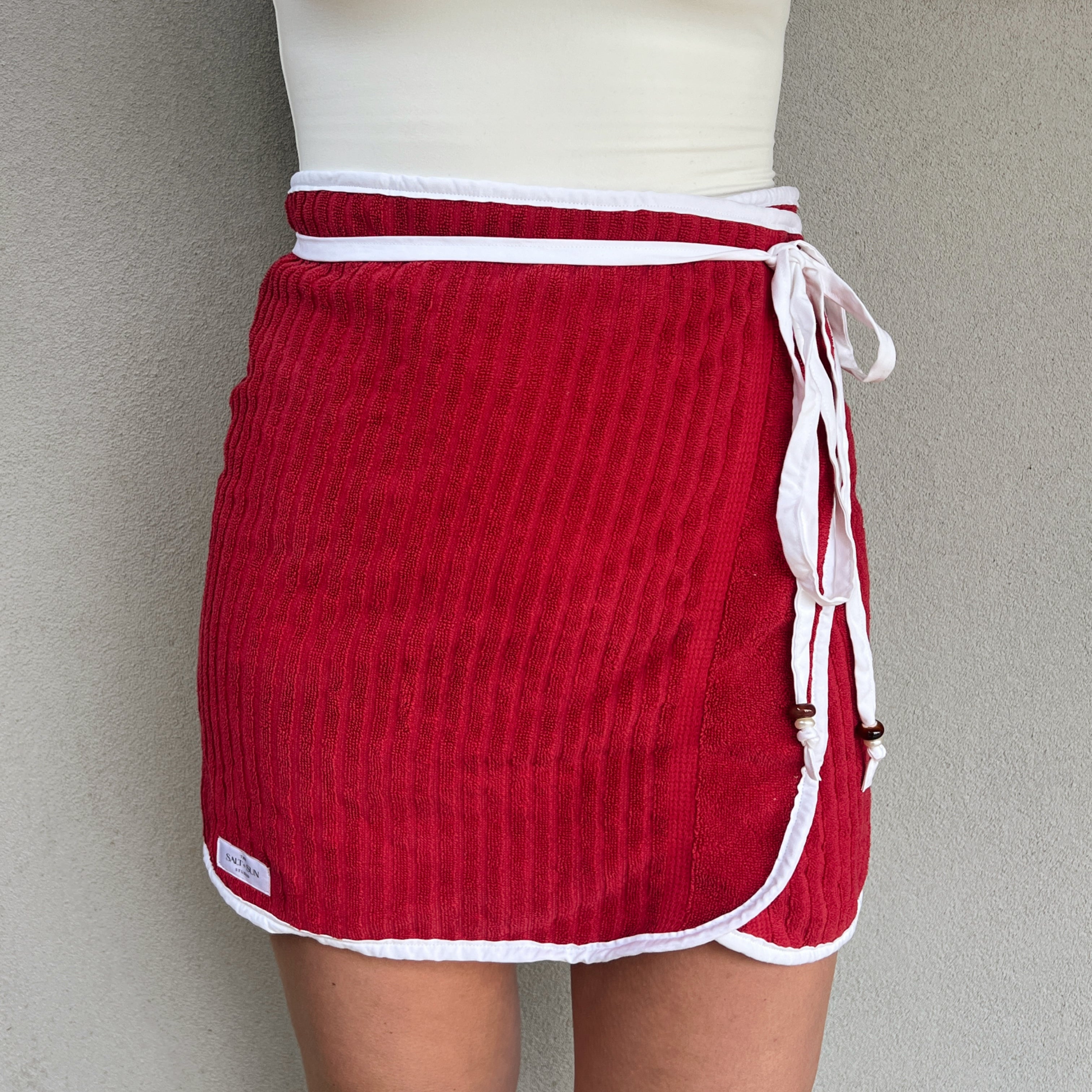 Ruby Red Reversible Skirt (8-10)