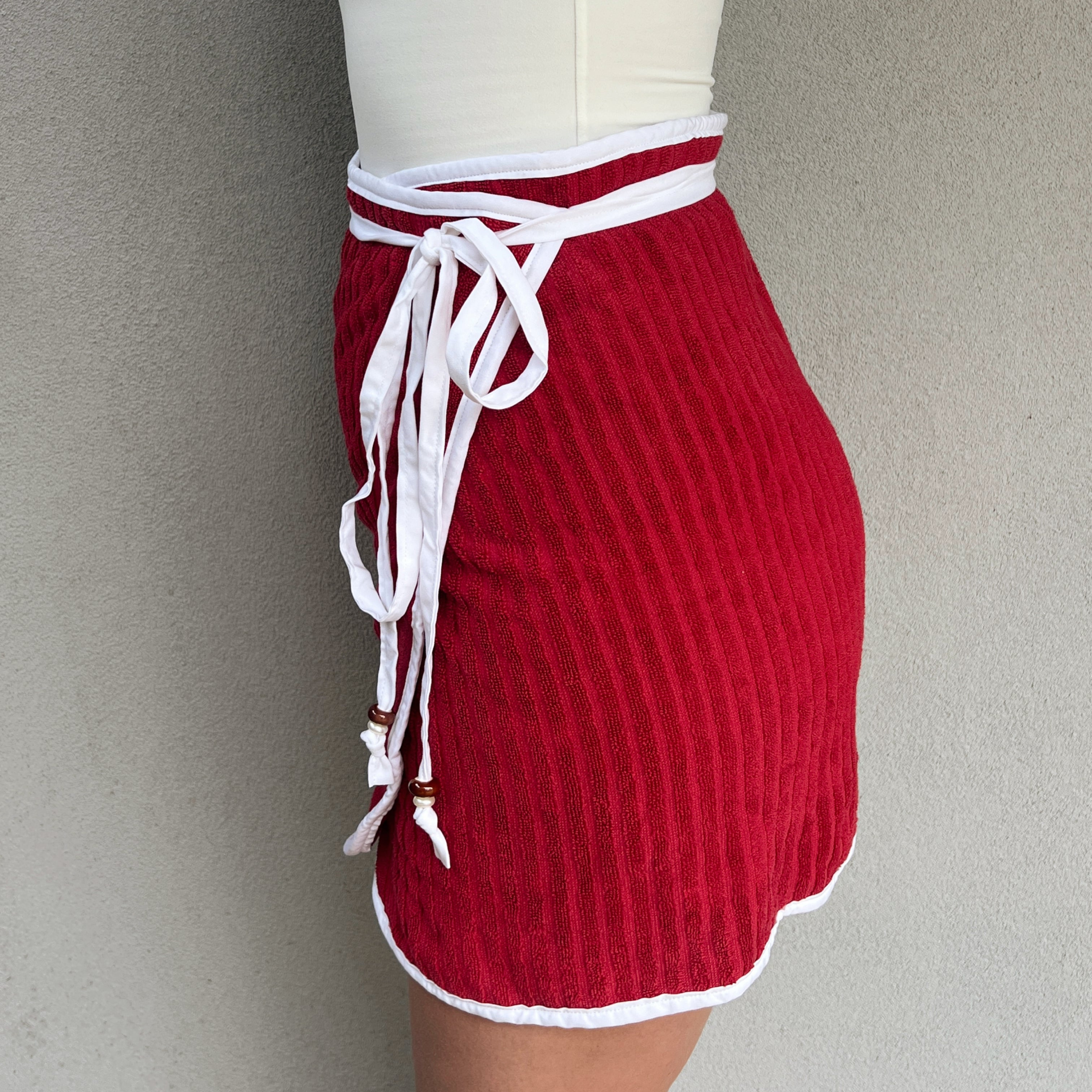 Ruby Red Reversible Skirt (8-10)