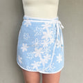 Ocean Bloom Reversible Skirt (10-12)