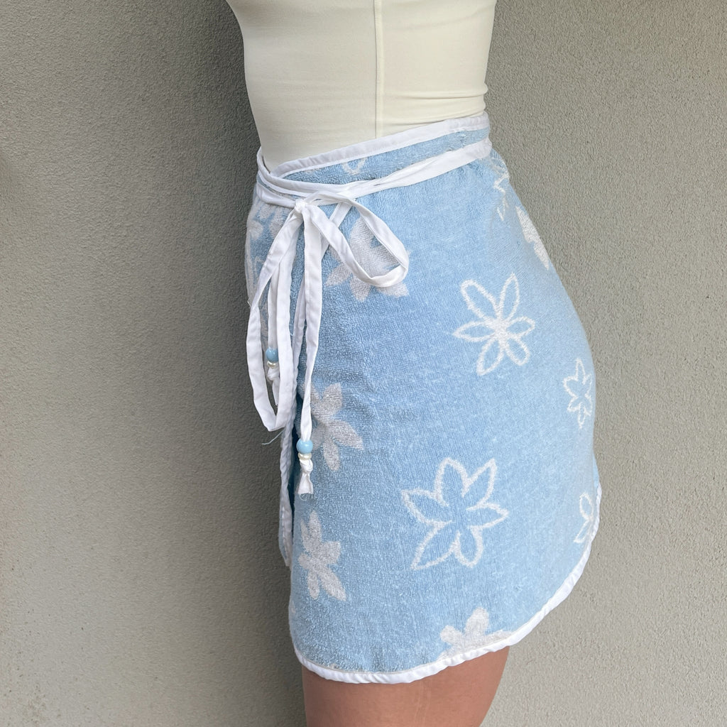 Ocean Bloom Reversible Skirt (10-12)