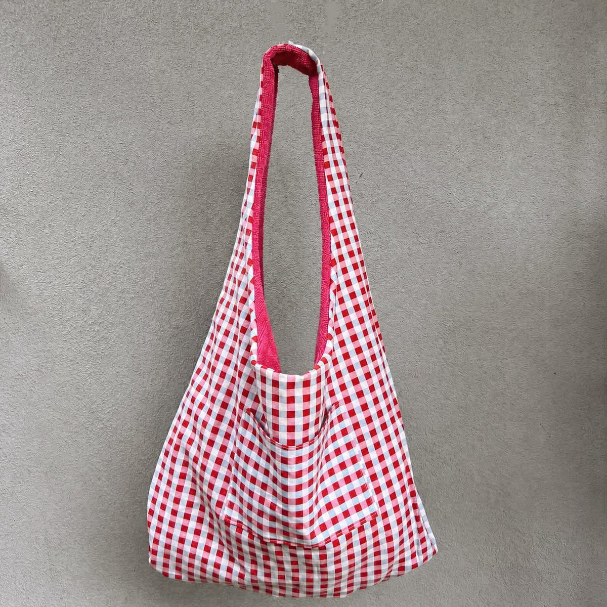Pink Flamingo Terry Tote Bag