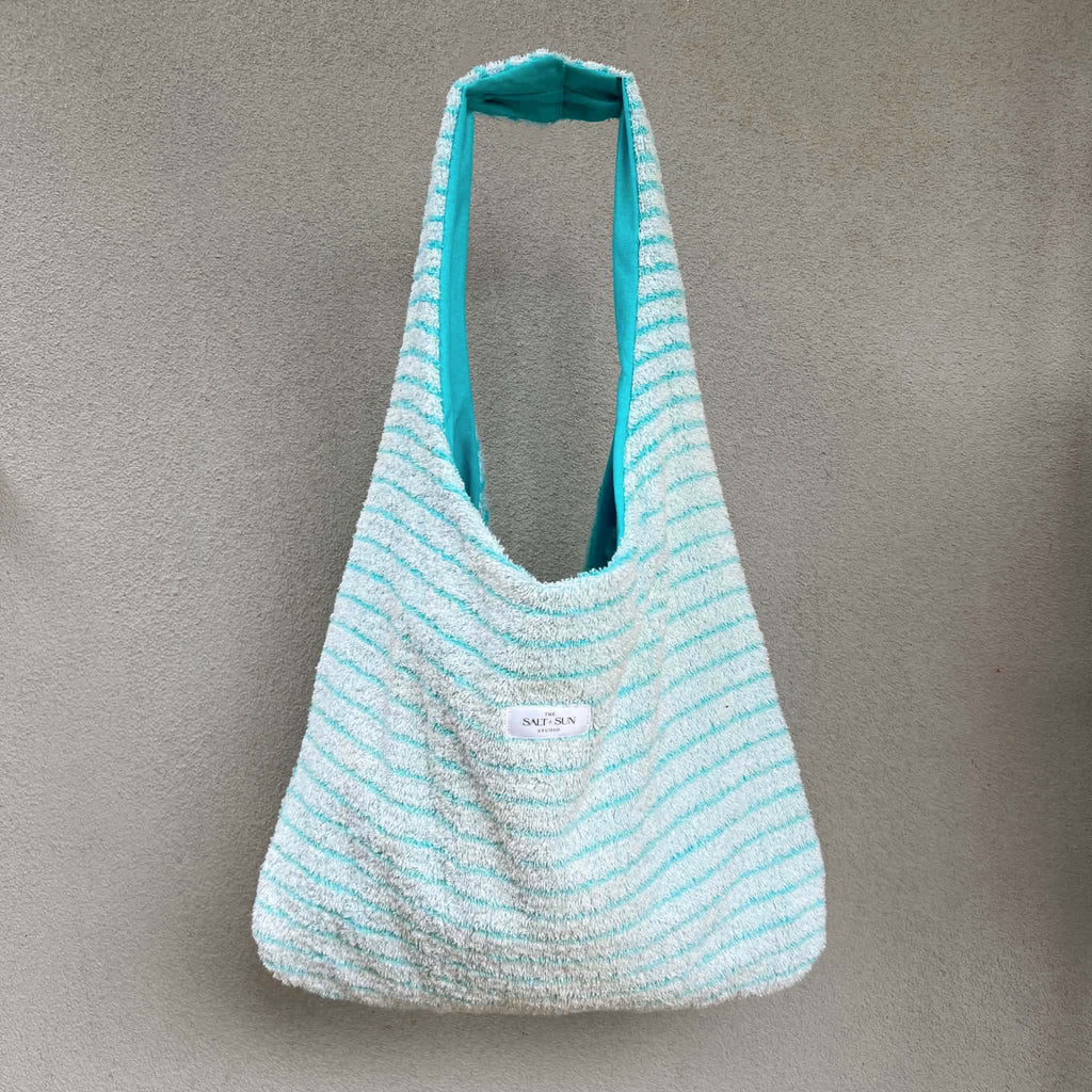 Sea Salt Terry Tote Bag