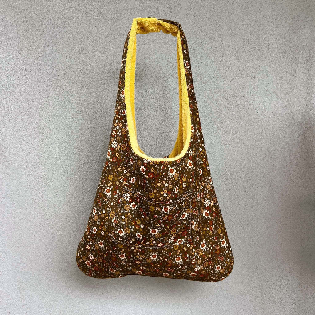 Golden Sand Terry Tote Bag